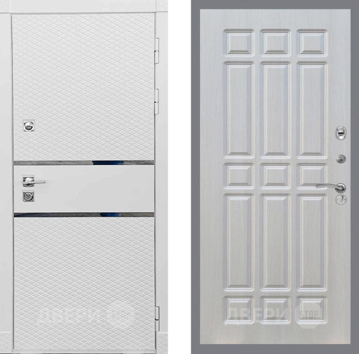 Входная металлическая Дверь Рекс (REX) 15 Силк Сноу FL-33 Лиственница беж в Лыткарино