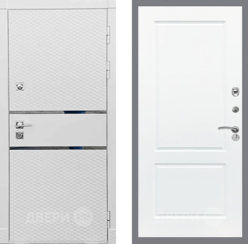 Входная металлическая Дверь Рекс (REX) 15 Силк Сноу FL-117 Силк Сноу в Лыткарино