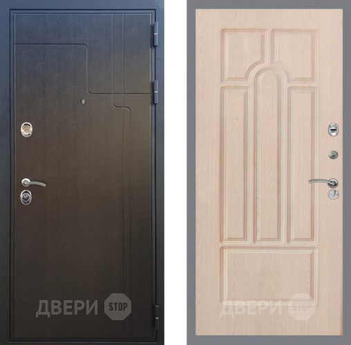 Входная металлическая Дверь Рекс (REX) Премиум-246 FL-58 Беленый дуб в Лыткарино