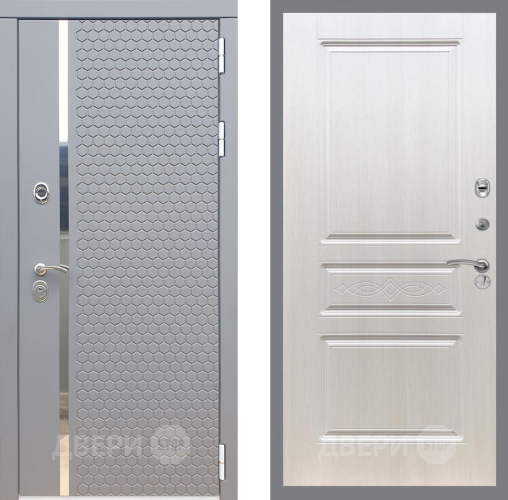 Входная металлическая Дверь Рекс (REX) 24 FL-243 Лиственница беж в Лыткарино