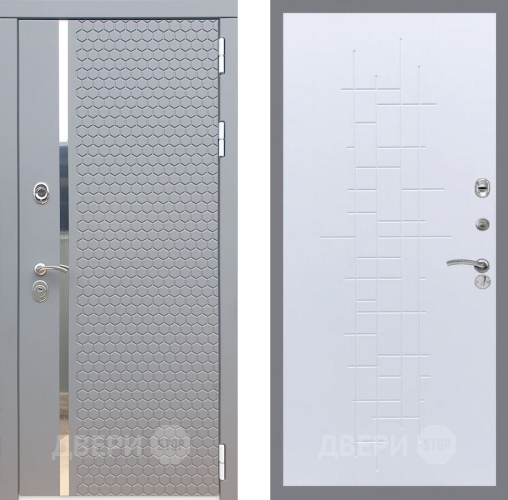 Входная металлическая Дверь Рекс (REX) 24 FL-289 Белый ясень в Лыткарино