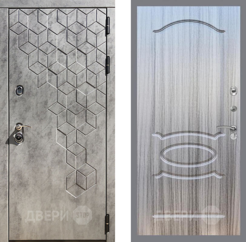 Входная металлическая Дверь Рекс (REX) 23 FL-128 Сандал грей в Лыткарино