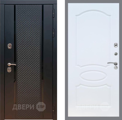 Входная металлическая Дверь Рекс (REX) 25 FL-128 Белый ясень в Лыткарино