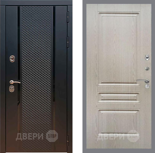 Входная металлическая Дверь Рекс (REX) 25 FL-243 Беленый дуб в Лыткарино