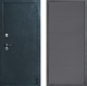 Входная металлическая Дверь Дверной континент ДК-70 Дизайн ФЛ-649 Графит софт в Лыткарино