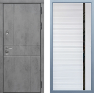 Дверь Дива МД-48 МХ-45 Белый матовый 860х2050 мм